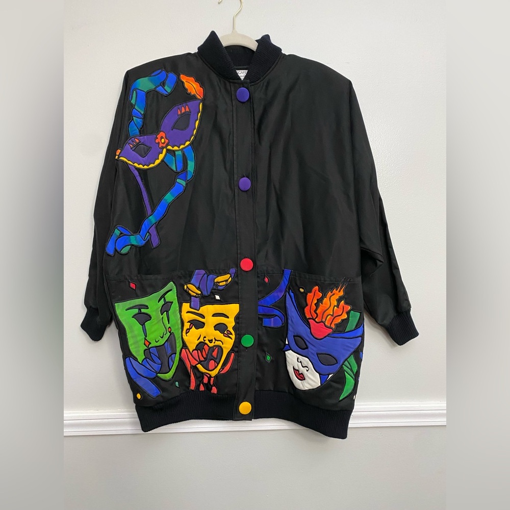Rare Vintage Silkscapes Theatre Jacket‎